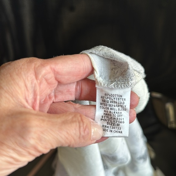 Umgee Tiered Embroidered front floral Midi Dress Womens M Floral cross over back - Picture 9 of 11